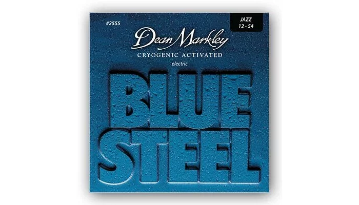 Струни для електрогітари DEAN MARKLEY 2555 BLUESTEEL ELECTRIC JZ (12-54)