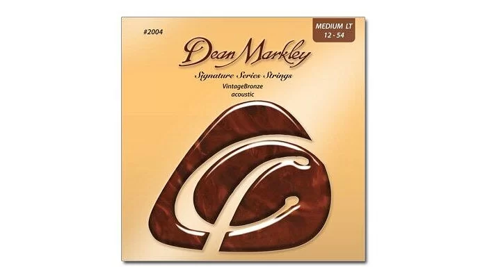 Струны для акустической гитары DEAN MARKLEY 2004 VINTAGE BRONZE ACOUSTIC ML (12-54)