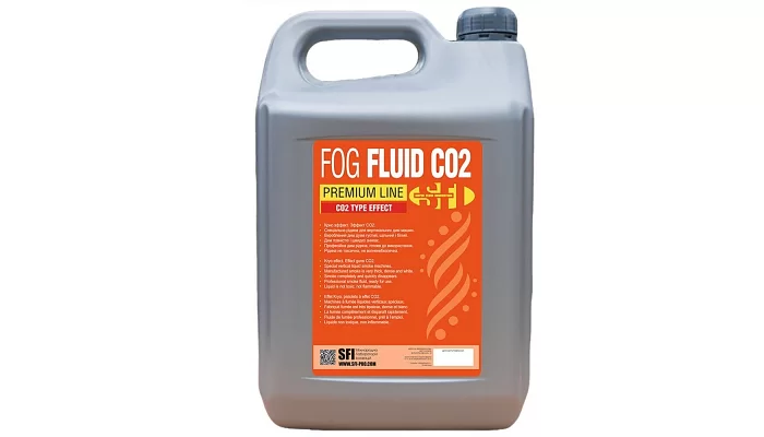 Рідина для генератора диму SFI Fog Fluid CO2 Premium 5L