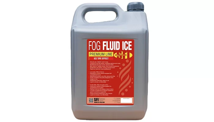 Жидкость для генератора дыма SFI Fog Fluid Ice Premium 5L