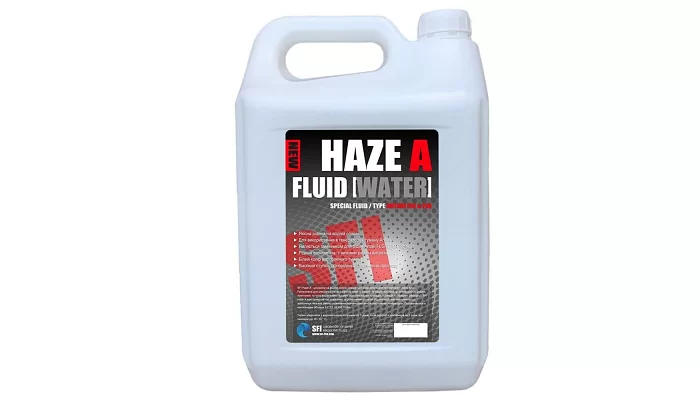 Жидкость для генератора тумана SFI Haze "A" Fluid Water 5L