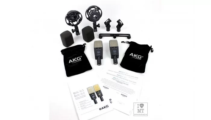 Комплект студийных микрофонов AKG C414 XLS MATCHED PAIR, фото № 7