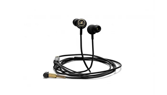 Вакуумні навушники MARSHALL MODE EQ HEADPHONES BLACK / GOLD, фото № 1