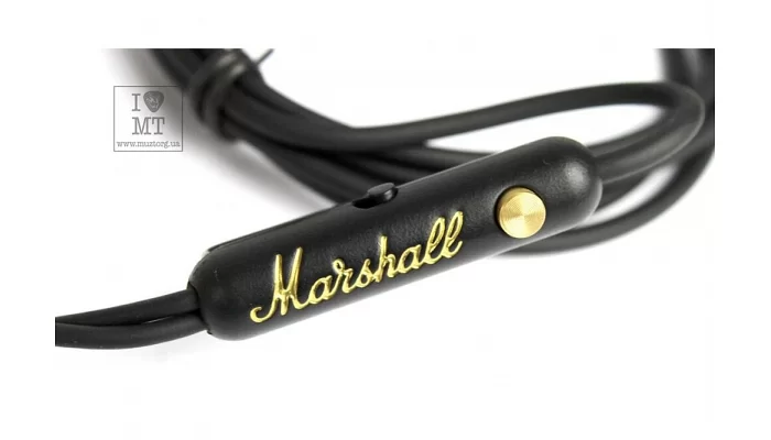 Вакуумные наушники MARSHALL MODE EQ HEADPHONES BLACK/GOLD, фото № 3