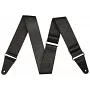 Гітарний ремінь FENDER 2 TOOLED LEATHER STRAP BLACK