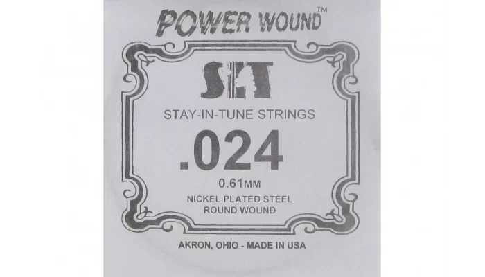 Струна для электрогитары SIT STRINGS 024PW