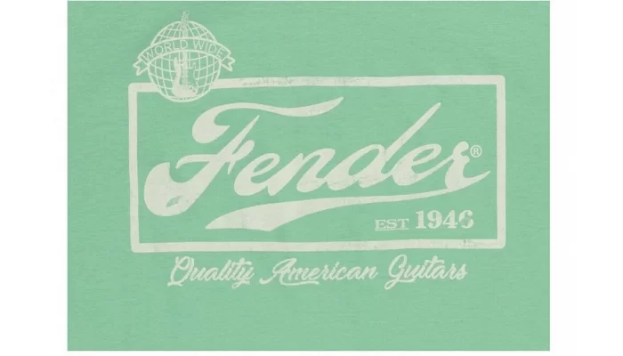 Футболка FENDER T-SHIRT BEER LABEL MEN'S SEAFOAM GREEN / WHITE XL, фото № 3