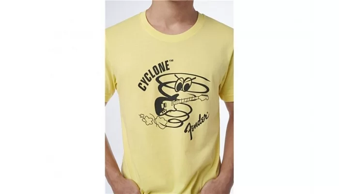 Футболка FENDER T-SHIRT CYCLON YELLOW M, фото № 5
