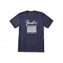 Футболка FENDER T-SHIRT DELUXE REVERB BLUE M