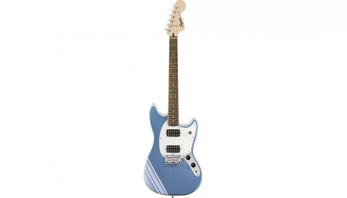 Електрогітара SQUIER by FENDER BULLET MUSTANG LTD COMPETITION BLUE, фото № 1