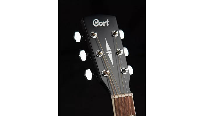 Електроакустична гітара CORT SFX-AB (Open Pore Black), фото № 4