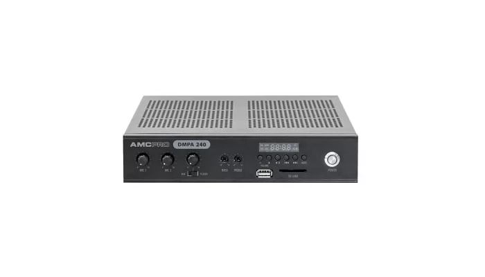Трансляційний підсилювач AMC DMPA 240 Amplifier with SD / USB PLAYER