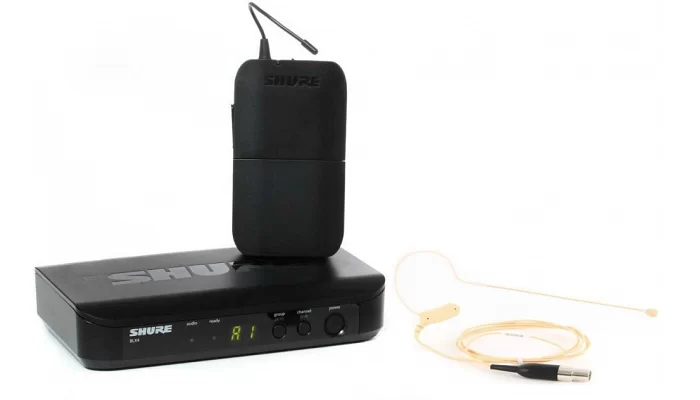 Радіосистема з наголовним мікрофоном SHURE BLX14E / MX53-K3E, фото № 2