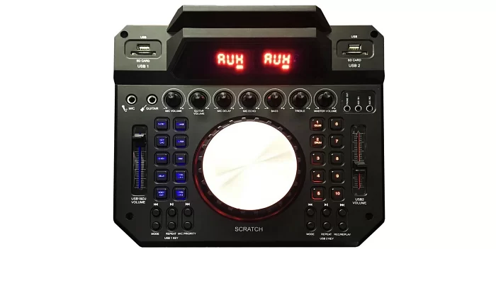 Автономная акустическая система TMG ORIGINAL DJ-1035 (2MIC+USB+BT), фото № 3