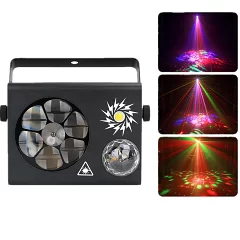 Светодиодный LED прибор FREE COLOR MINI FX 4 LIGHT