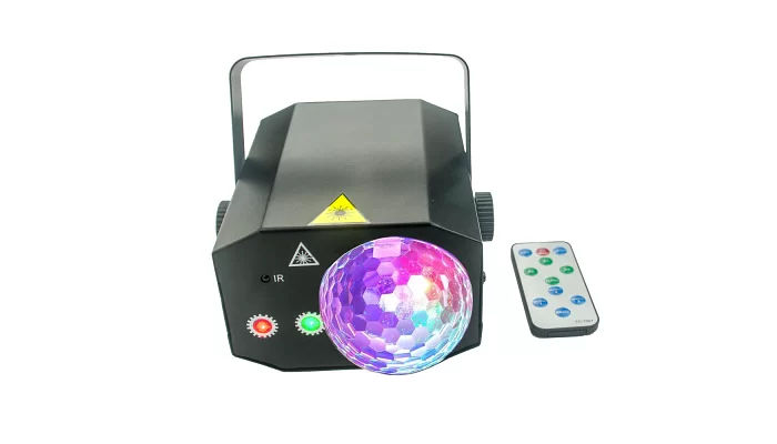 Светодиодный LED прибор Free Color MAGIC LASER BALL, фото № 2
