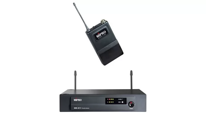 Радіосистема з напоясний передавачем Mipro MR-811 / MT-801a (814.875 MHz), фото № 1