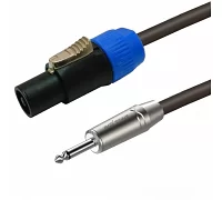 Готовый акустический кабель джек-спикон 10 м, сечение 2*1,5 мм Roxtone DSSJ215L10