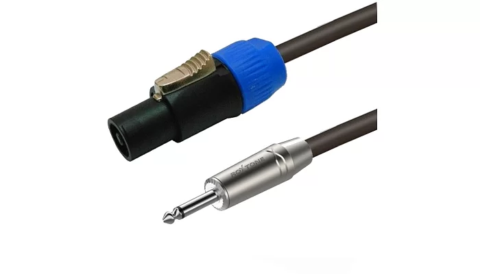 Готовый акустический кабель джек-спикон 10 м, сечение 2*1,5 мм Roxtone DSSJ215L10, фото № 1