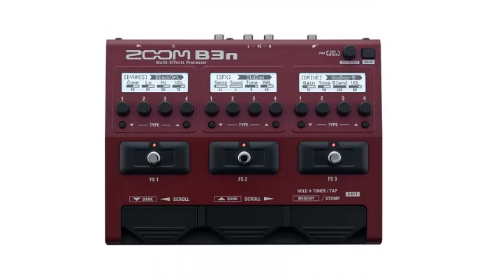 Гитарный процессор Zoom B3N, фото № 1