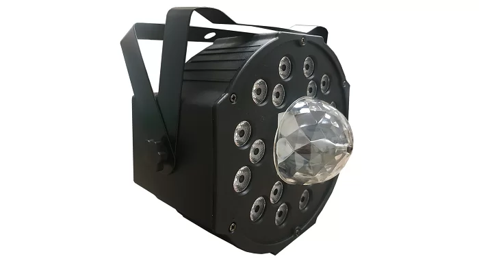 Светодиодный LED прожектор с диско шаром 2в1 EMCORE Magic Par 18*1W, фото № 4