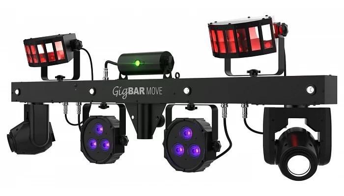 Комплект світлодіодного обладнання CHAUVET GigBAR Move, фото № 4