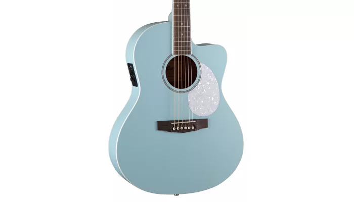 Электро-акустическая гитара CORT Jade Classic (Sky Blue Open Pore), фото № 2