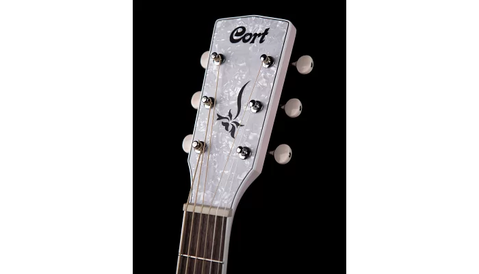 Электро-акустическая гитара CORT Jade Classic (Pastel Pink Open Pore), фото № 4