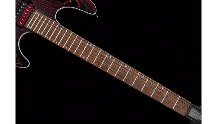 Электрогитара CORT KX300 Etched (Black Red), фото № 9