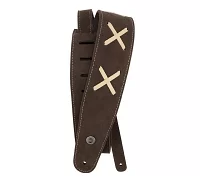 Ремінь для гітари DADDARIO 25VDG00 VINTAGE SUEDE GUITAR STRAP (BROWN)