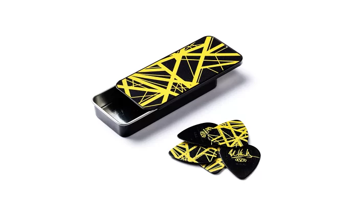 Набір підписних медіаторів DUNLOP EVH VH II PICK TIN, фото № 1