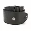 Ремінь для гітари DUNLOP BMF15BK BMF TRI-GLIDE LEATHER BLACK STRAP