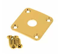 Роз'єм-планка для електрогітари GOTOH JCB-4 GG Jack Cover (Gold)