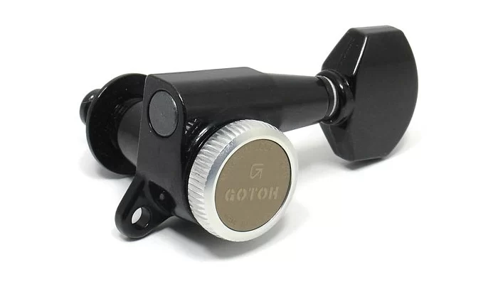 Колок для електрогітари з замковою системою Magnum Lock Traditional GOTOH SG381-07L MG-T WS B, фото № 5