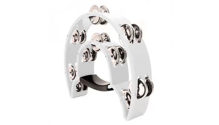 Тамбурин MAXTONE 818 WH Dual Power Tambourine (White)