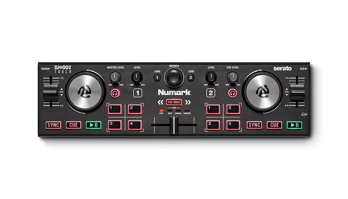 DJ контроллер NUMARK DJ2GO2 Touch, фото № 1