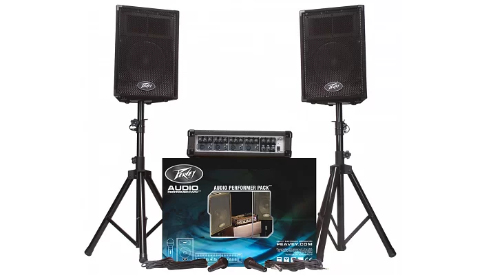 Активный акустический комплект PEAVEY Audio Performer Pack Complete Portable PA System, фото № 1