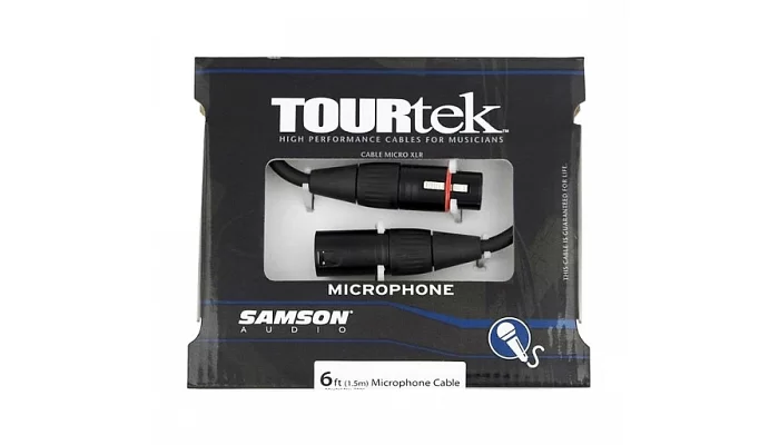 Микрофонный кабель SAMSON TM6 Tourtek Microphone Cable (1.8m), фото № 1