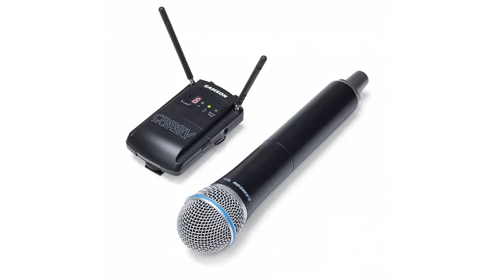 Радіосистема з ручним мікрофоном для відеокамери SAMSON Concert 88 Camera Handheld w / Q8, фото № 1