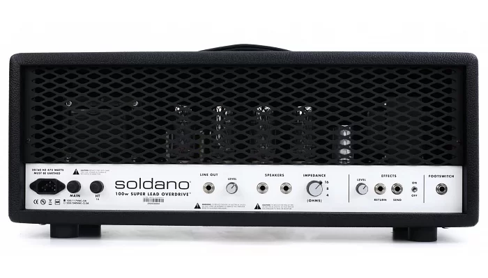 Ламповий підсилювач голова для електрогітари SOLDANO SLO-100 Classic, фото № 4