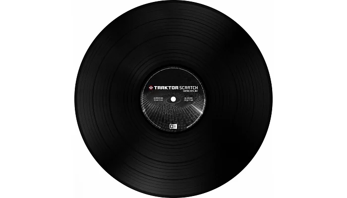 Виниловая пластинка с таймкодом Native Instruments TRAKTOR SCRATCH Control Vinyl MK2 Black, фото № 1