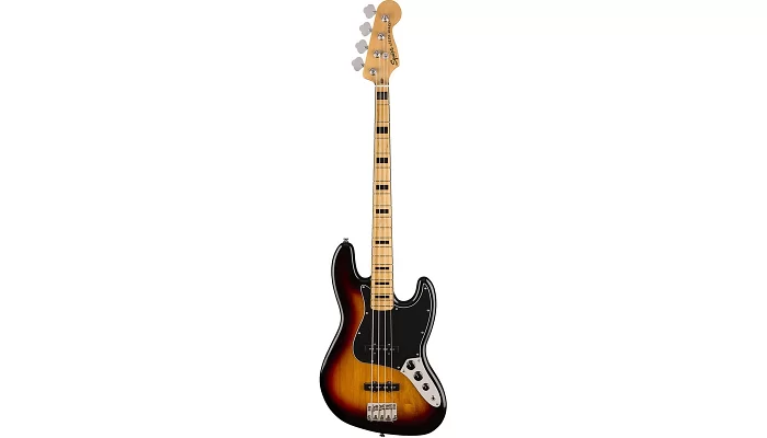 Бас-гітара SQUIER by FENDER VIBE '70s JAZZ BASS MN 3-COLOR SUNBURST, фото № 1