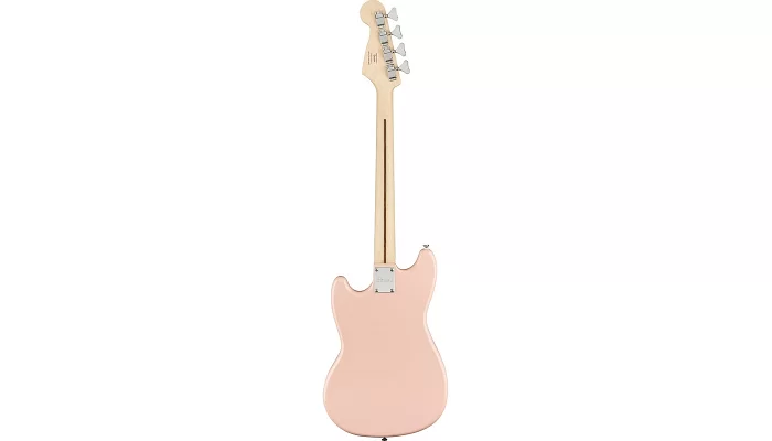 Бас-гитара SQUIER by FENDER AFFINITY BRONCO BASS MN SHELL PINK FSR, фото № 2