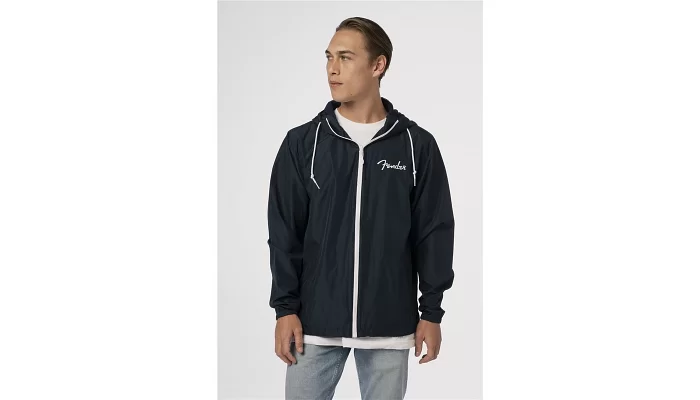 Вітрівка FENDER WINDBREAKER SPAGHETTI LOGO NAVY M, фото № 3