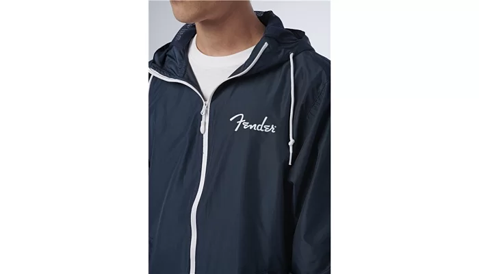 Вітрівка FENDER WINDBREAKER SPAGHETTI LOGO NAVY M, фото № 4