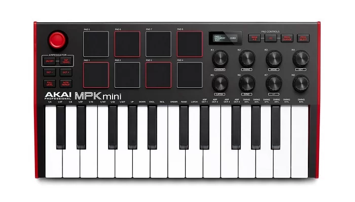MIDI-клавиатура AKAI MPK MINI MK3, фото № 1