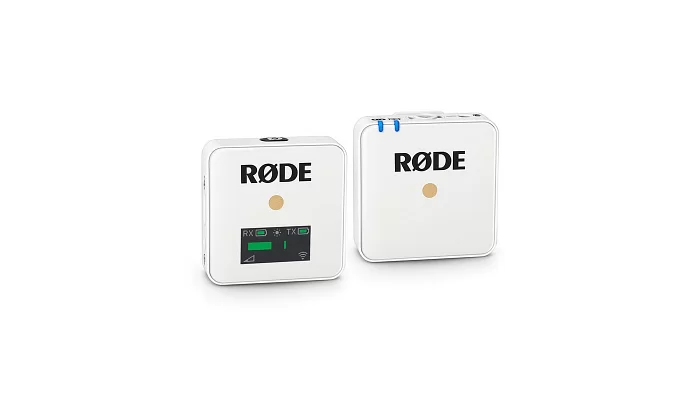 Ультракомпактная радиосистема для фото/видео камер RODE Wireless GO White, фото № 1