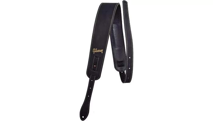 Ремінь для електрогітари GIBSON NUBUCK STRAP BLACK, фото № 1