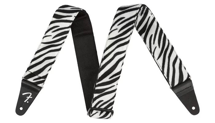 Ремінь гітарний FENDER 2 WILD ZEBRA STRAP, фото № 1