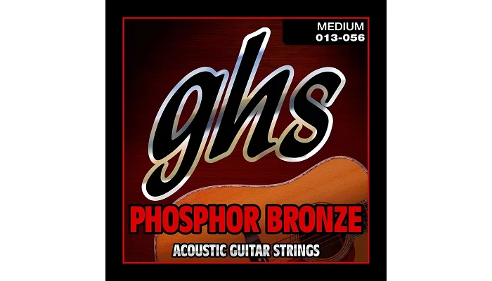 Набор струн для акустической гитары GHS STRINGS PHOSPHOR BRONZE S335, фото № 1